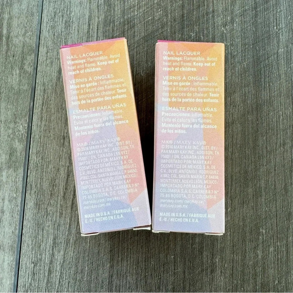 MARY KAY BRILLIANT VIOLET NAIL LACQUER and Vivid Sunburst  • NEW - Picture 5 of 5